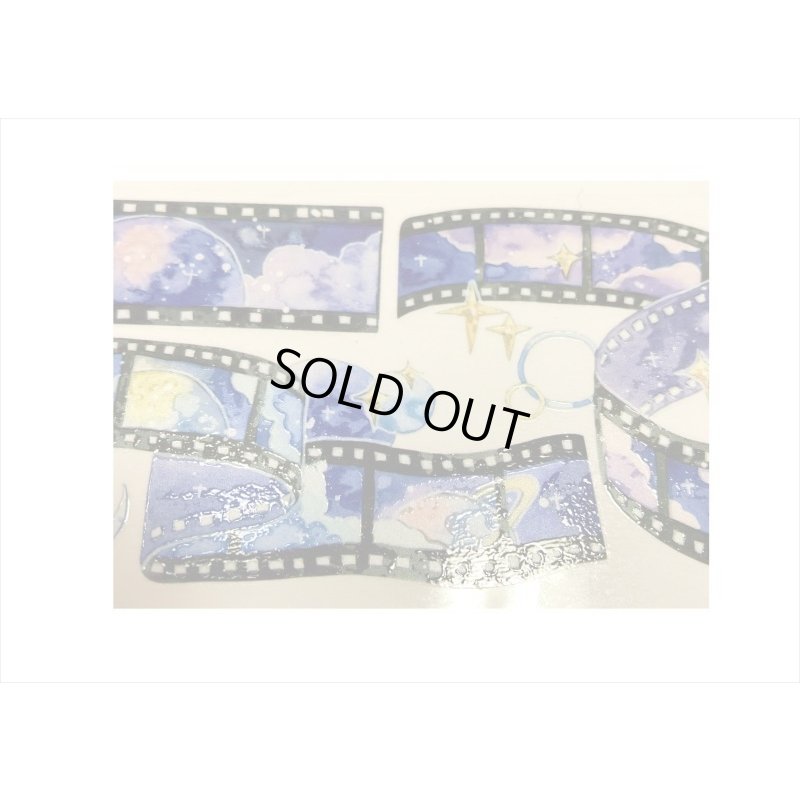 画像5: 惑星フィルム＊特殊インク＊はく離式＊新七天＊海外マステ＊クリックポスト不可