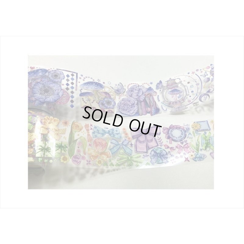 画像11: きのこと蝶々＊特殊インク＊はく離式＊新七天＊海外マステ＊クリックポスト不可