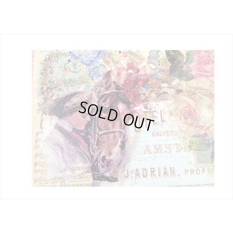 画像6: ヴィクトリア風＊アジのあるペーパーセット＊20枚＊海外製