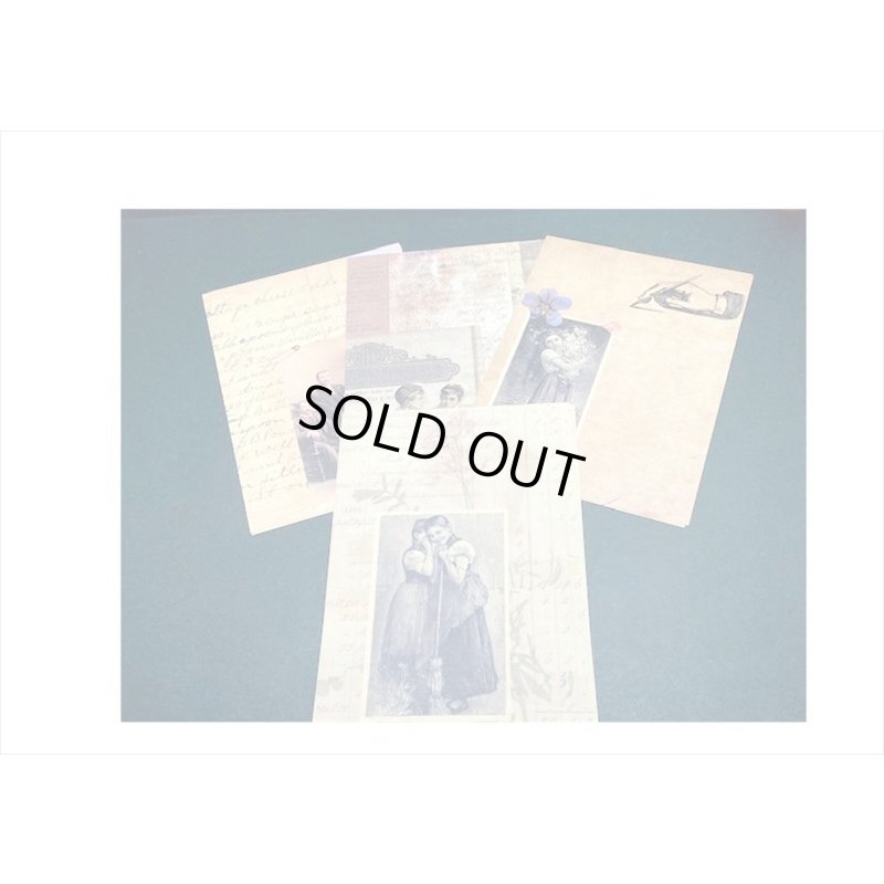 画像5: 過去＊アジのあるペーパーセット＊20枚＊海外製