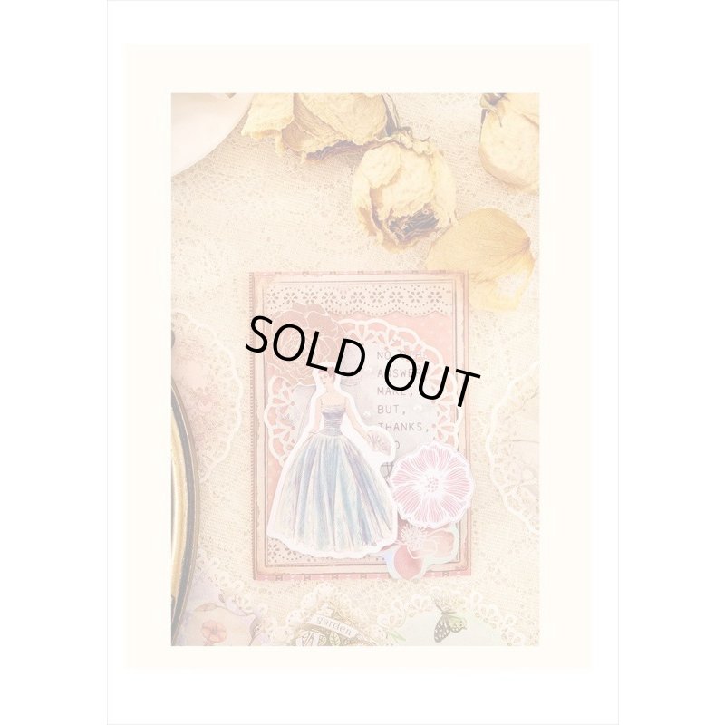 画像10: デザインカット＊星空ファンタジー＊レースペーパー風＊20枚＊海外製