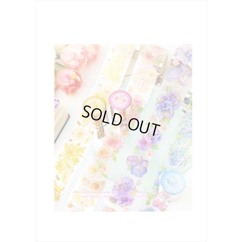 画像17: ロマンチックピンク＊金箔＊PETテープ＊はく離式＊海外マステ＊クリックポスト不可