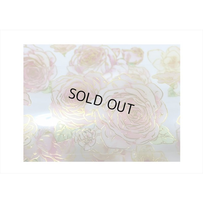 画像4: ロマンチックピンク＊金箔＊PETテープ＊はく離式＊海外マステ＊クリックポスト不可