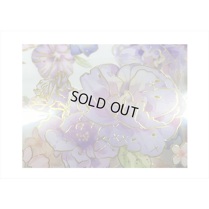 画像5: ロマンチックパープル＊金箔＊PETテープ＊はく離式＊海外マステ＊クリックポスト不可