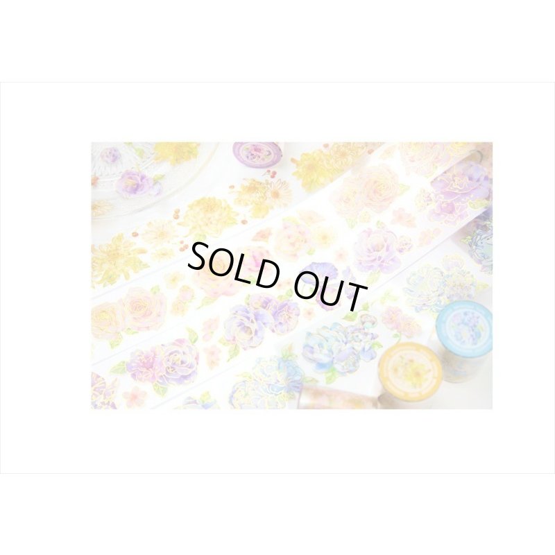 画像16: ロマンチックピンク＊金箔＊PETテープ＊はく離式＊海外マステ＊クリックポスト不可