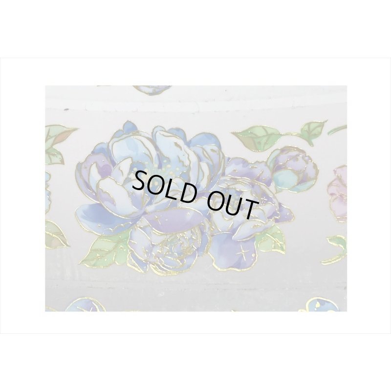 画像4: ロマンチックブルー＊金箔＊PETテープ＊はく離式＊海外マステ＊クリックポスト不可