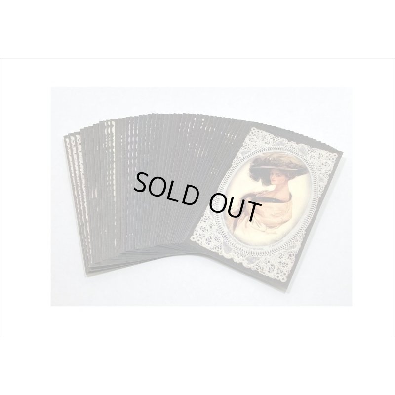 画像7: レース付きフレームみたい♪モダン＊ペーパーセット45枚入り＊海外製