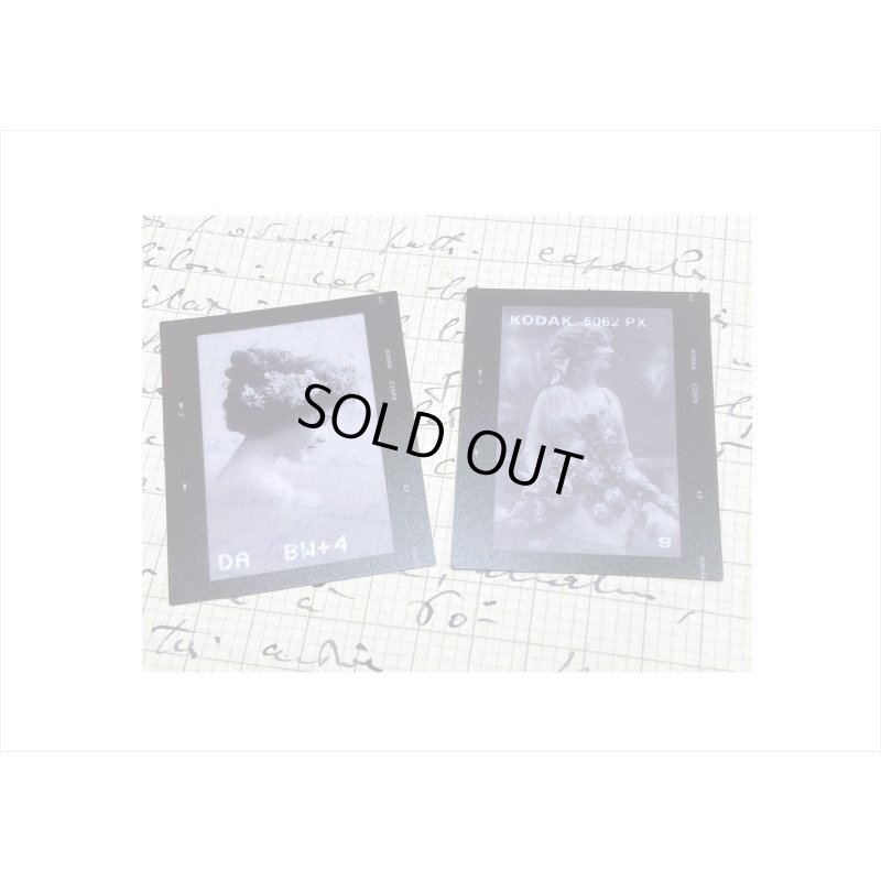 画像4: ネガフィルムみたいなPETシール＊淑女＊30枚入り＊海外製