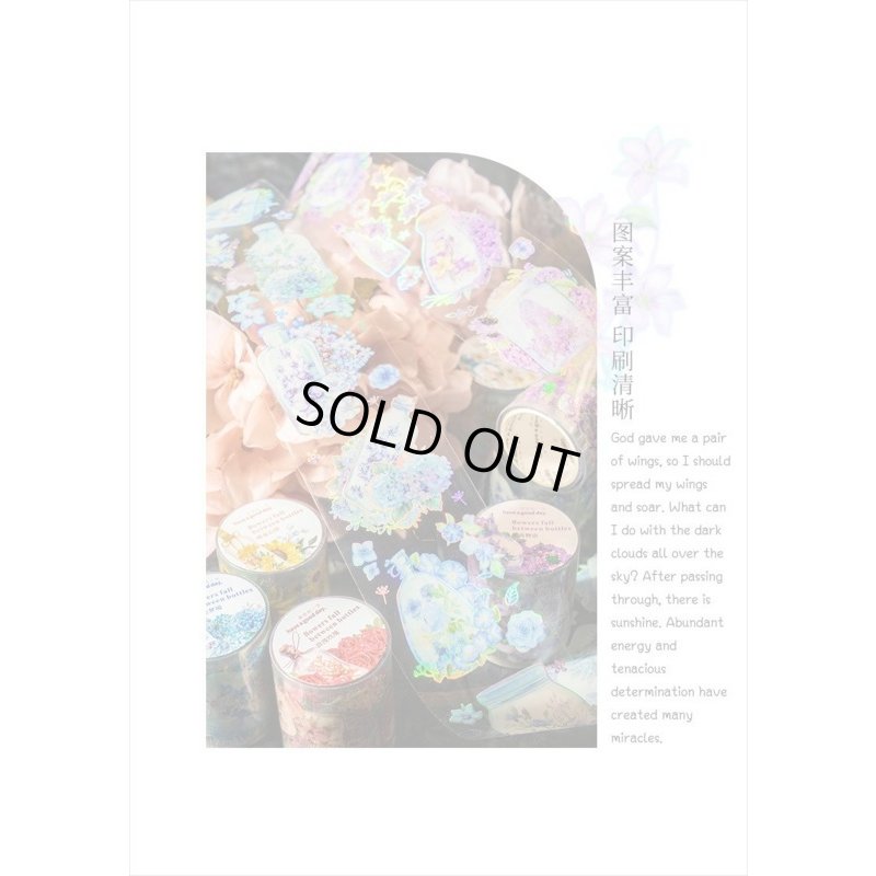 画像12: カラフルボトル＊ホワイト＊ホログラム＊PETテープ＊はく離式＊海外マステ＊クリックポスト不可