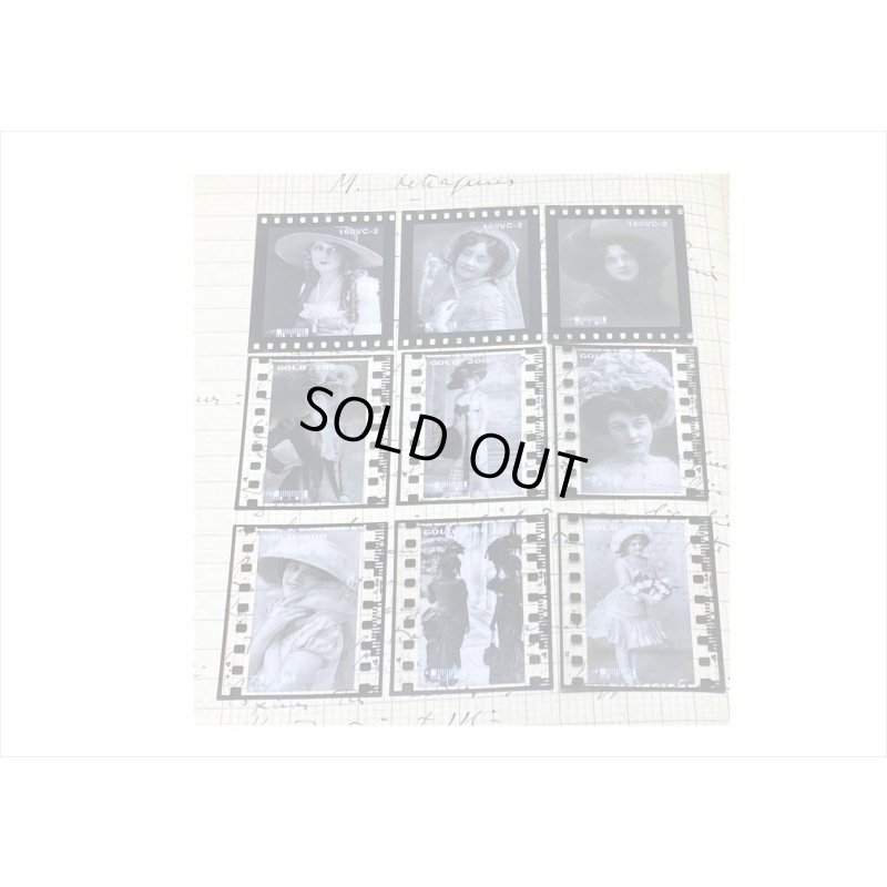 画像5: ネガフィルムみたいなPETシール＊エメラルド＊30枚入り＊海外製