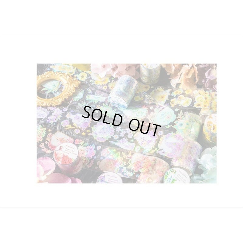 画像18: カラフルボトル＊ホワイト＊ホログラム＊PETテープ＊はく離式＊海外マステ＊クリックポスト不可