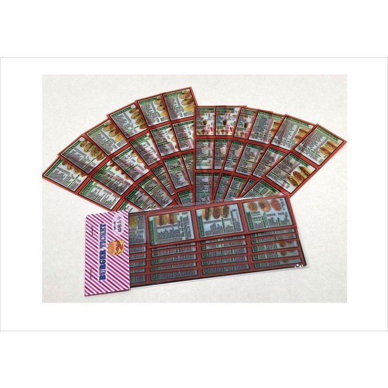 画像3: 復刻版！バーガーチケット＊トレペ＊ミシン目入り＊オリジナル