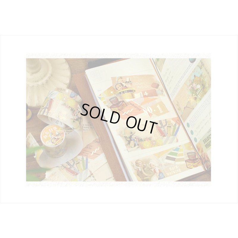 画像7: オフィスの日常＊箔押し＊和紙テープ＊はく離式＊海外マステ＊クリックポスト不可