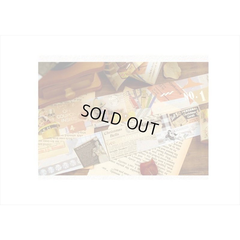 画像8: シティニュース＊箔押し＊和紙テープ＊はく離式＊海外マステ＊クリックポスト不可