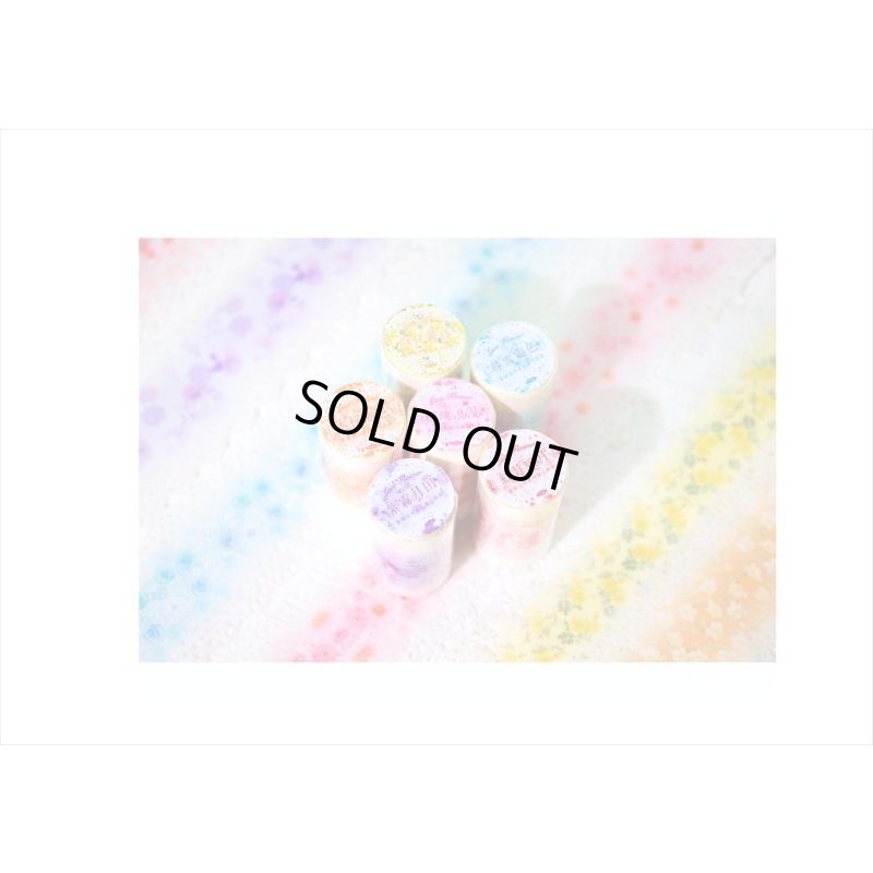 画像14: レースペーパーみたいなテープ＊レッド＊はく離式＊マステ＊海外マステ＊クリックポスト不可