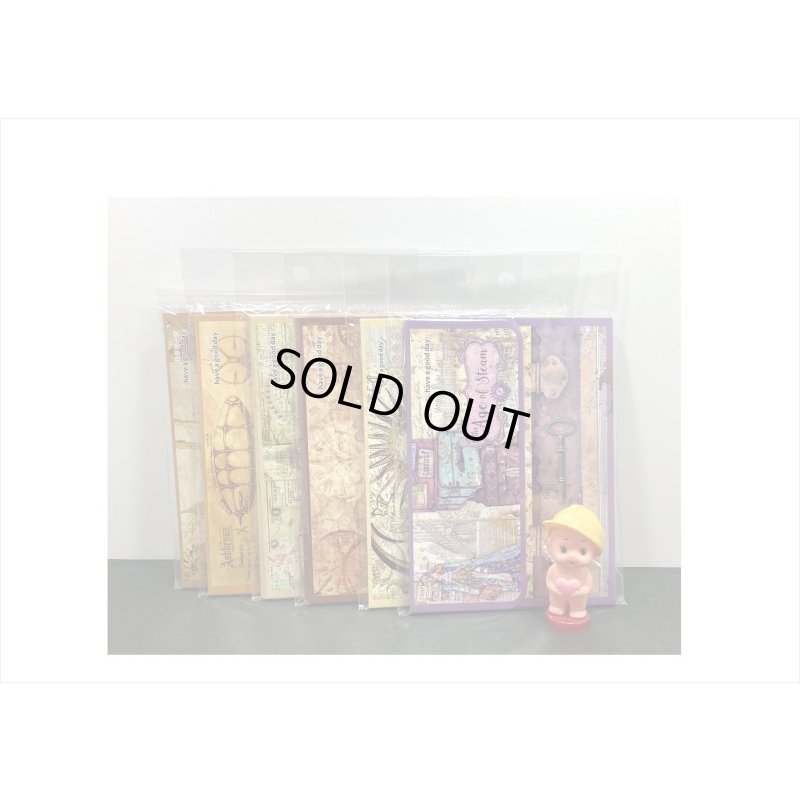 画像12: アンティークな2種のペーパーセット＊時計＊20枚＊海外製