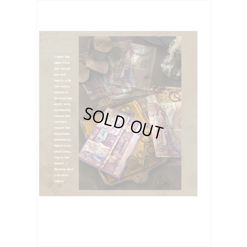 画像5: アンティークな2種のペーパーセット＊冒険＊20枚＊海外製