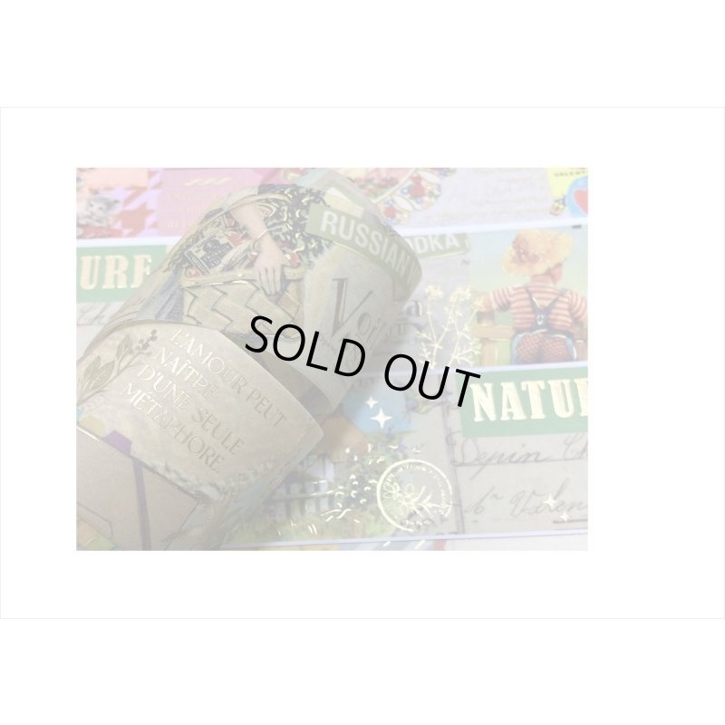 画像10: 自然の風景＊箔押し＊和紙テープ＊はく離式＊海外マステ＊クリックポスト不可