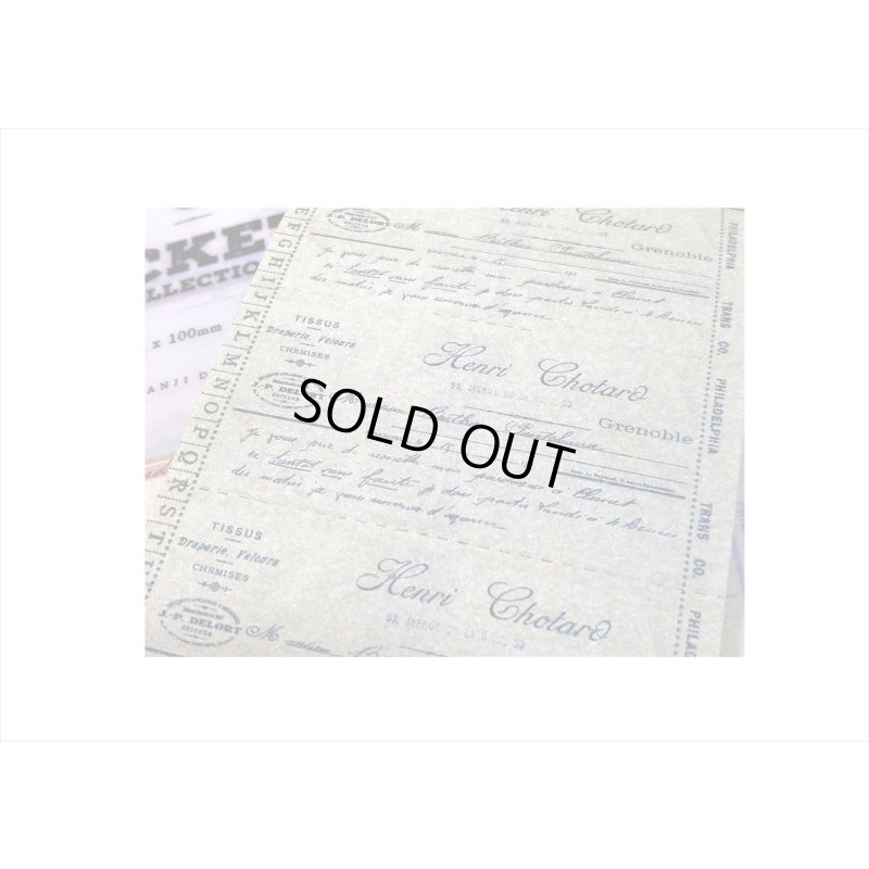 画像5: チケットコレクション＊春＊ミシン目入り＊150枚分＊海外製