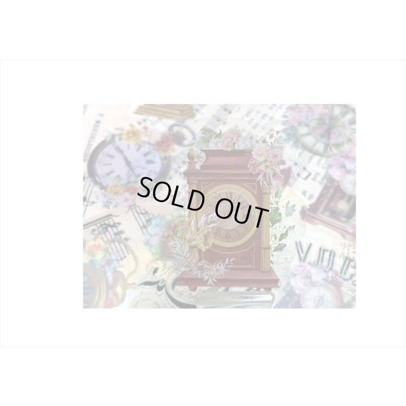 画像3: お花のラブソング＊花時計＊PETシール＊30枚＊海外製