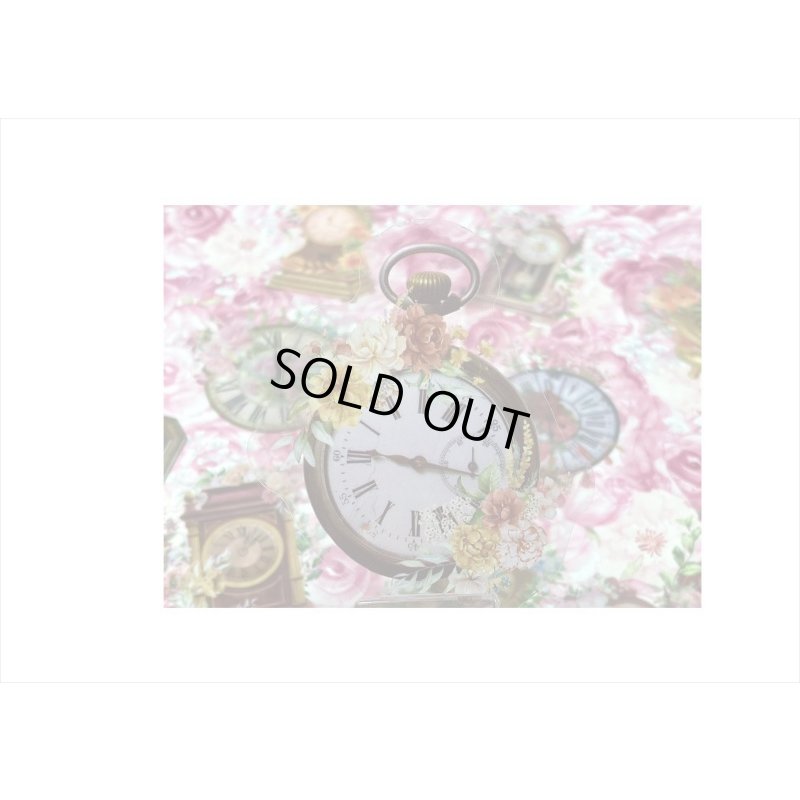 画像4: お花のラブソング＊花時計＊PETシール＊30枚＊海外製