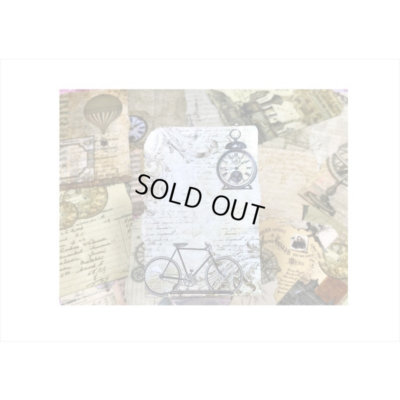 画像4: 封筒入り＊タグ風シールセット＊レトロ＊32枚＊海外製