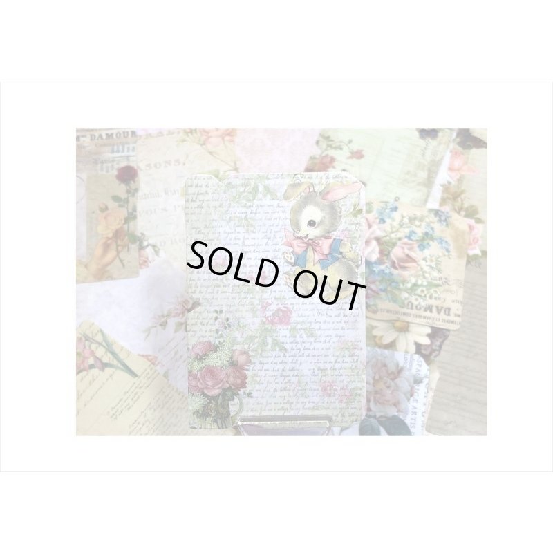 画像4: 封筒入り＊タグ風シールセット＊秘密の花園＊32枚＊海外製