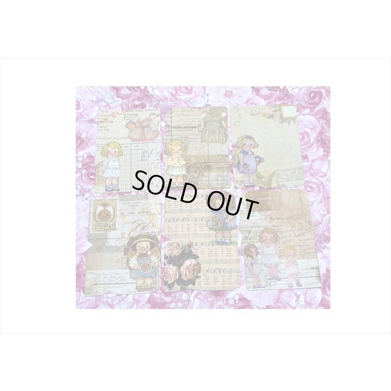 画像5: 封筒入り＊タグ風シールセット＊おとぎ話＊32枚＊海外製