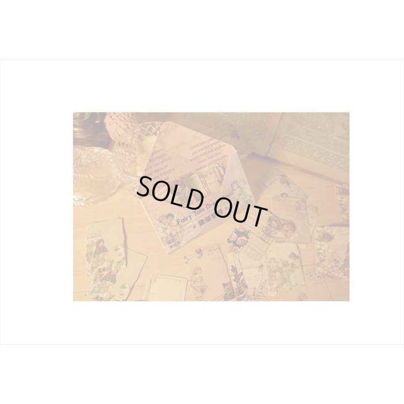 画像10: 封筒入り＊タグ風シールセット＊おとぎ話＊32枚＊海外製