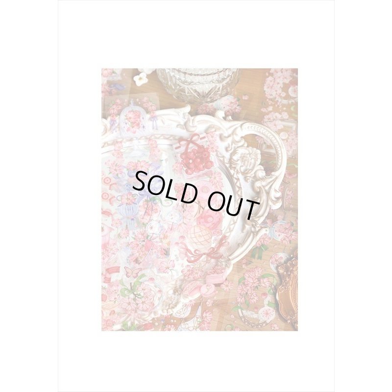 画像6: 桜がいっぱい🌸桜のスイーツ＊縦長PETシール＊6枚＊海外製