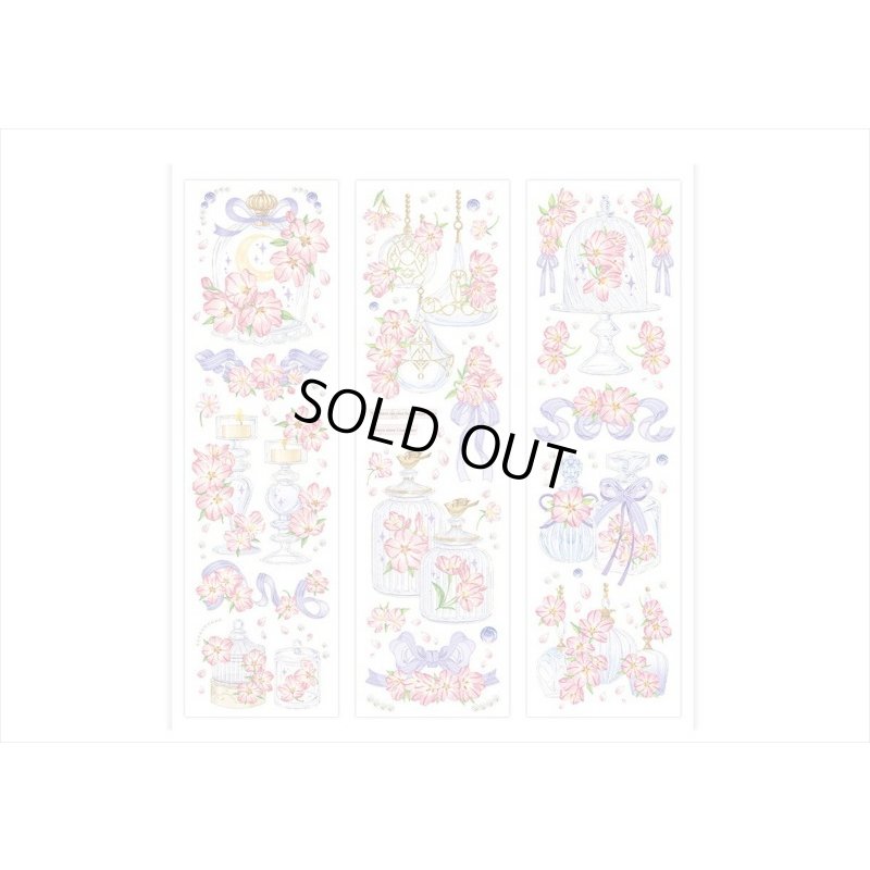 画像5: 桜がいっぱい🌸桜のボトル＊縦長PETシール＊6枚＊海外製