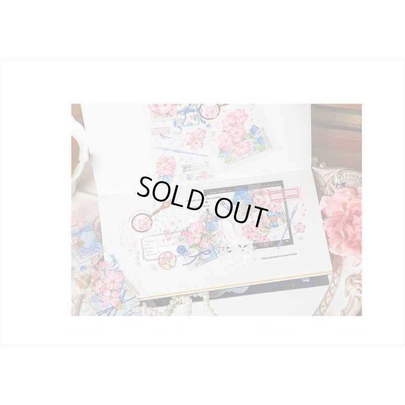 画像3: 桜がいっぱい🌸桜のレター＊縦長PETシール＊6枚＊海外製