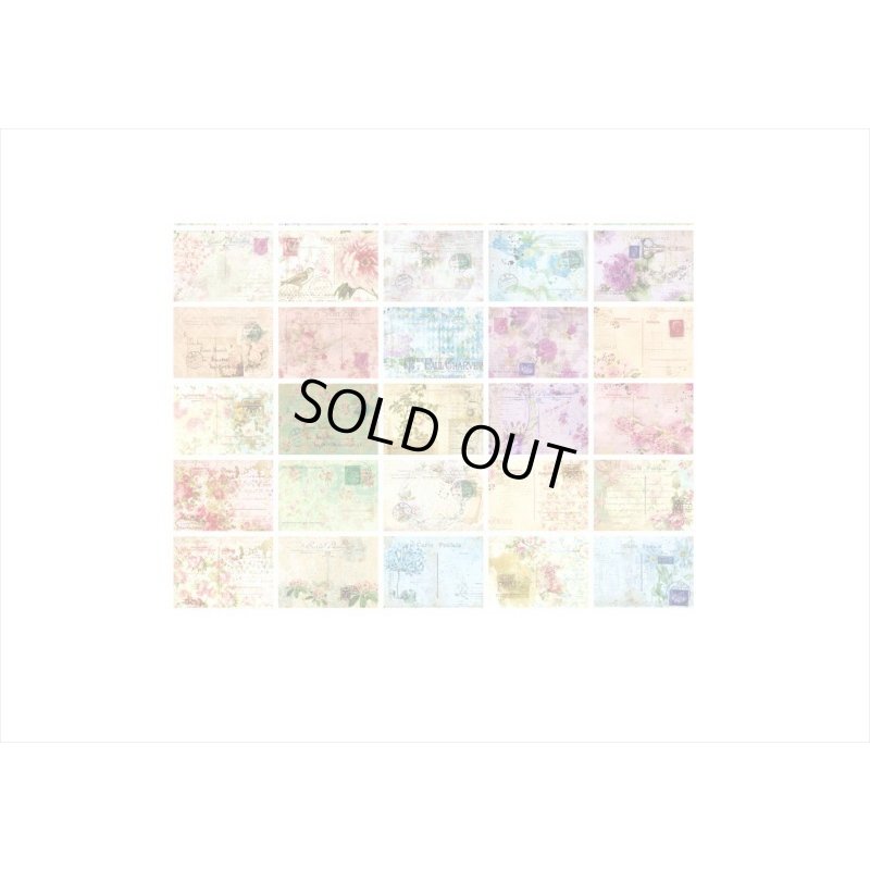 画像4: フラワー＊ミニ素材紙＊100枚＊海外製