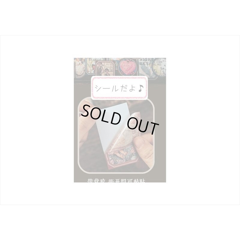 画像10: ラベルシール＊花の妖精＊50枚＊海外製