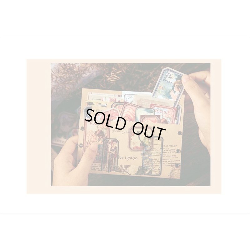 画像12: ラベルシール＊花の妖精＊50枚＊海外製