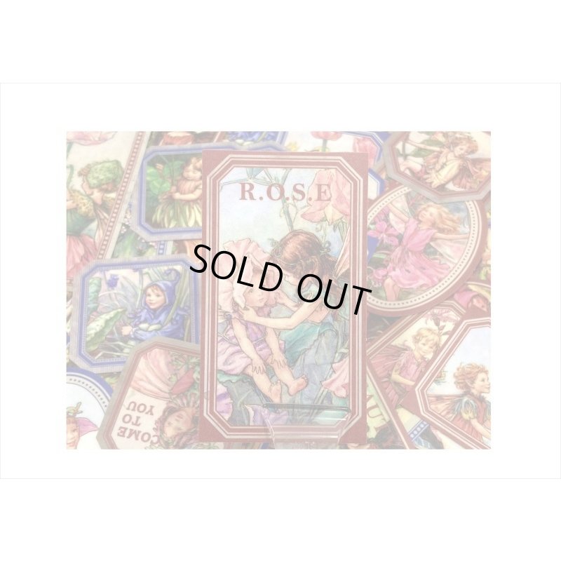 画像3: ラベルシール＊花の妖精＊50枚＊海外製