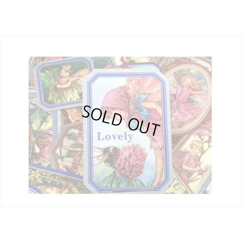 画像4: ラベルシール＊花の妖精＊50枚＊海外製