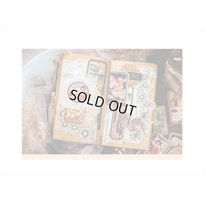 画像11: ラベルシール＊花の妖精＊50枚＊海外製