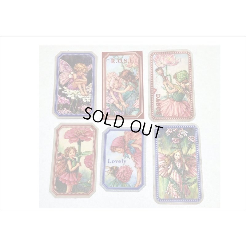 画像8: ラベルシール＊花の妖精＊50枚＊海外製