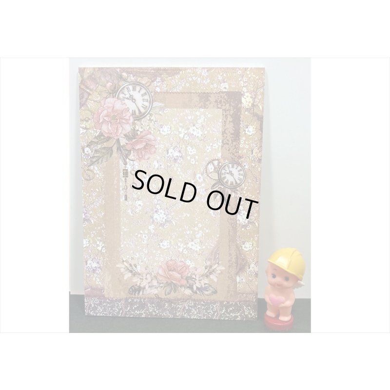 画像3: 両面！台紙にも使えるペーパーセット＊ブラウン＊30枚＊海外製