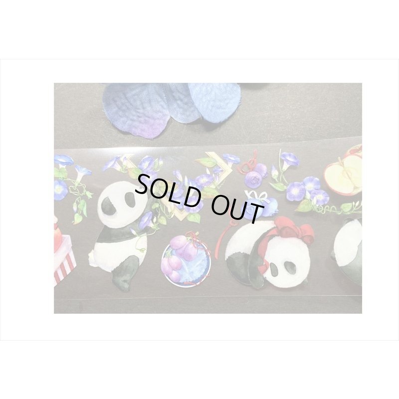 画像6: ぶどうパンダ＊新七天＊PETテープ＊はく離式＊海外マステ＊クリックポスト不可