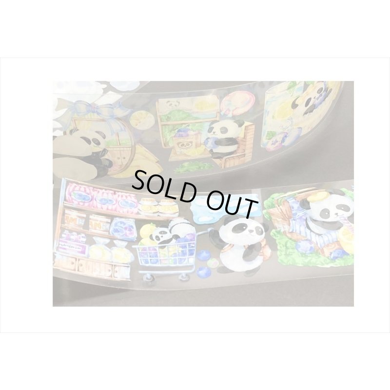 画像6: れもんパンダ＊新七天＊PETテープ＊はく離式＊海外マステ＊クリックポスト不可