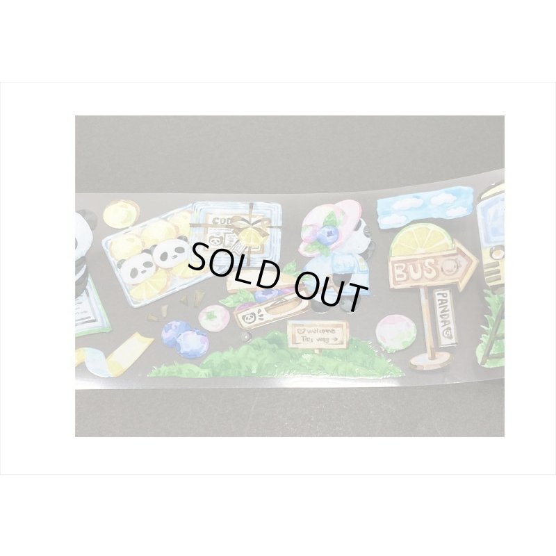 画像8: れもんパンダ＊新七天＊PETテープ＊はく離式＊海外マステ＊クリックポスト不可