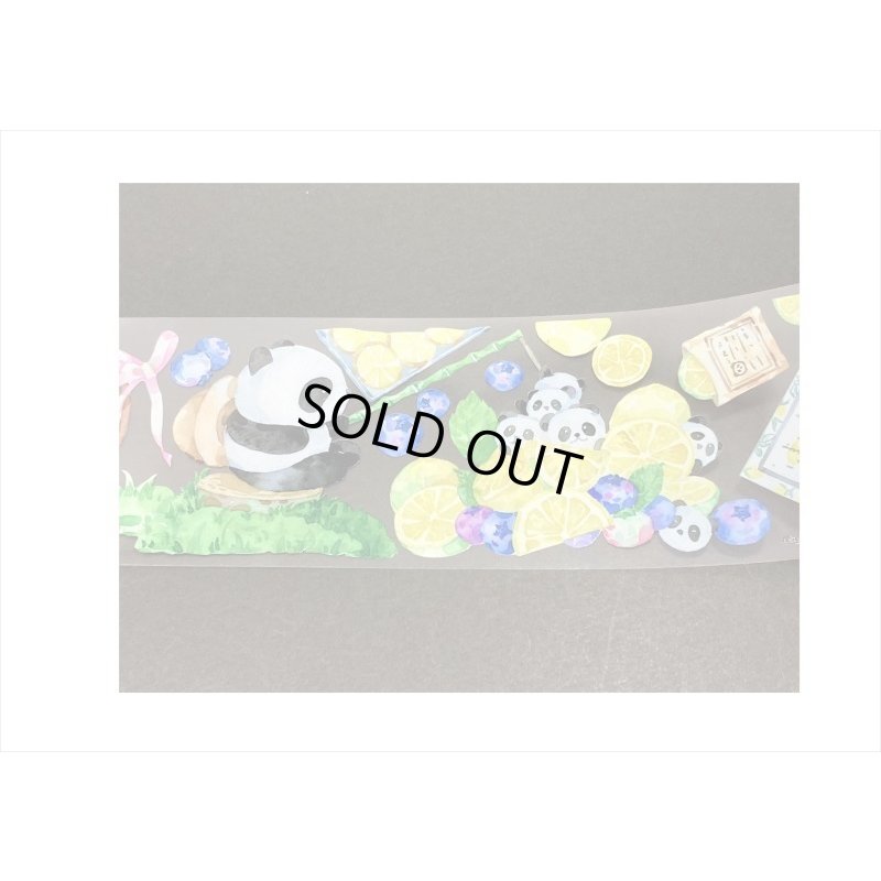 画像7: れもんパンダ＊新七天＊PETテープ＊はく離式＊海外マステ＊クリックポスト不可