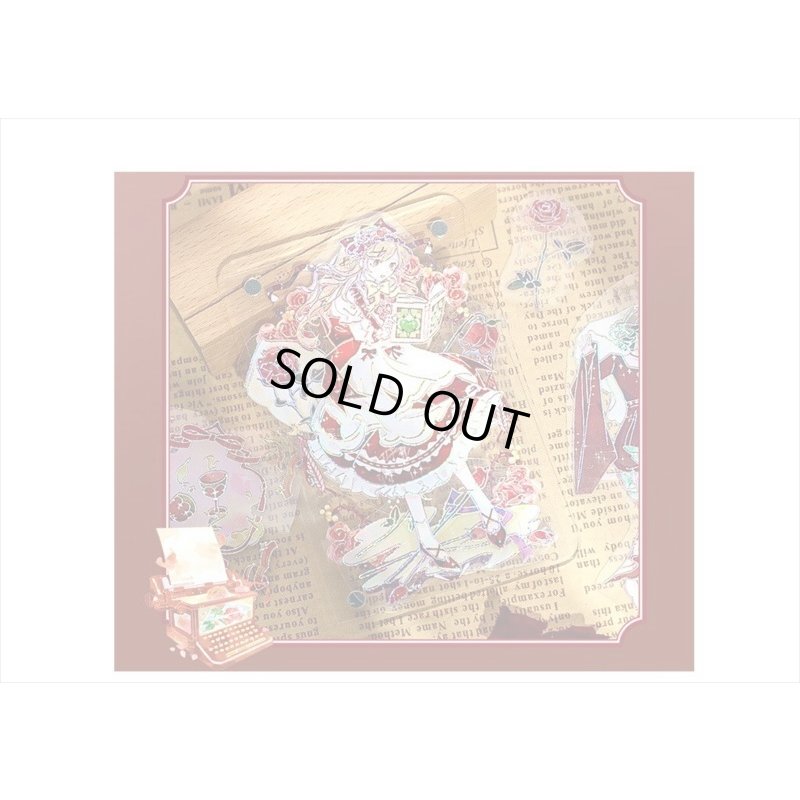 画像11: 薔薇＊シルバーレインボー＊箔押し＊PETテープ＊はく離式＊海外マステ＊クリックポスト不可