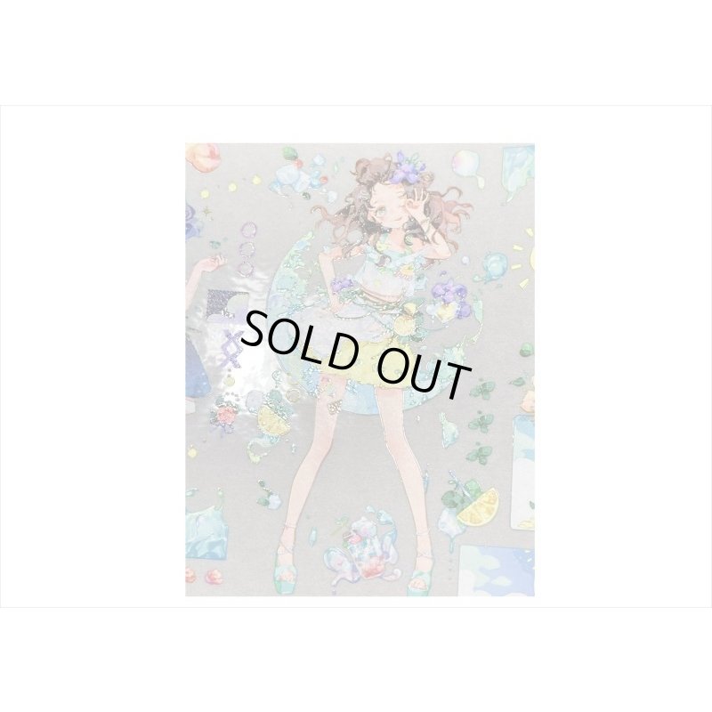 画像3: サマーガール＊新七天＊PETテープ＊特殊インク＊はく離式＊海外マステ＊クリックポスト不可