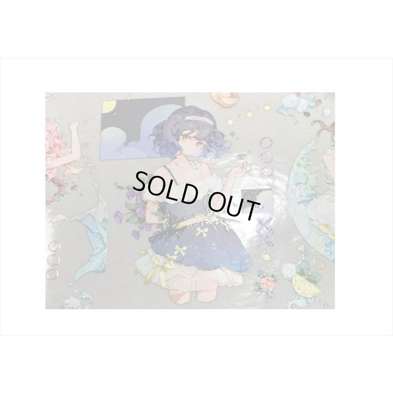 画像7: サマーガール＊新七天＊PETテープ＊特殊インク＊はく離式＊海外マステ＊クリックポスト不可