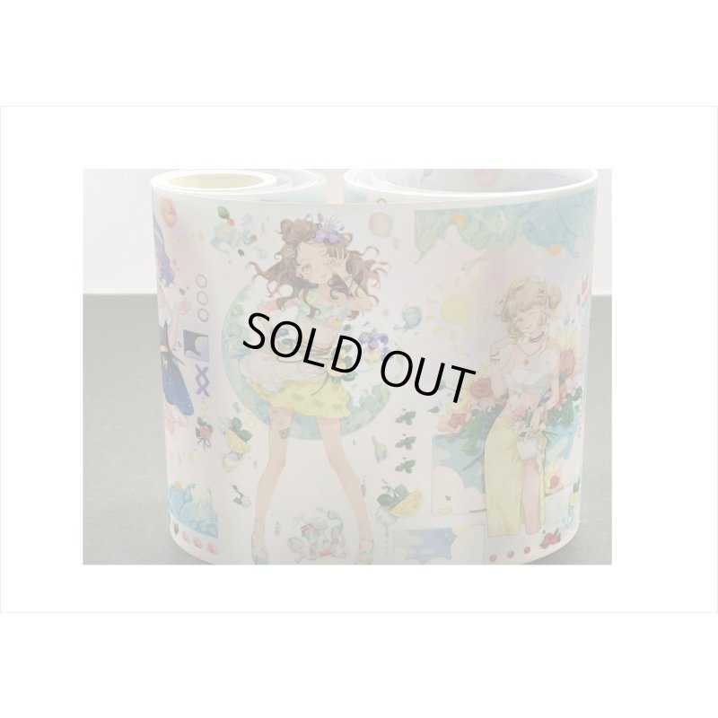 画像13: サマーガール＊新七天＊PETテープ＊特殊インク＊はく離式＊海外マステ＊クリックポスト不可