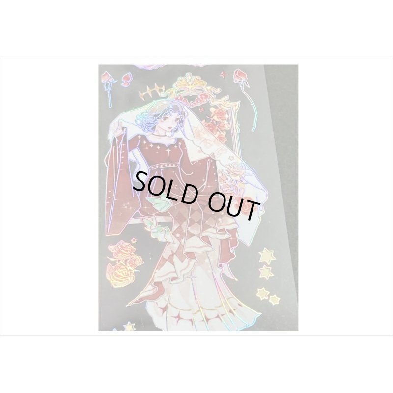 画像5: 薔薇＊シルバーレインボー＊箔押し＊PETテープ＊はく離式＊海外マステ＊クリックポスト不可