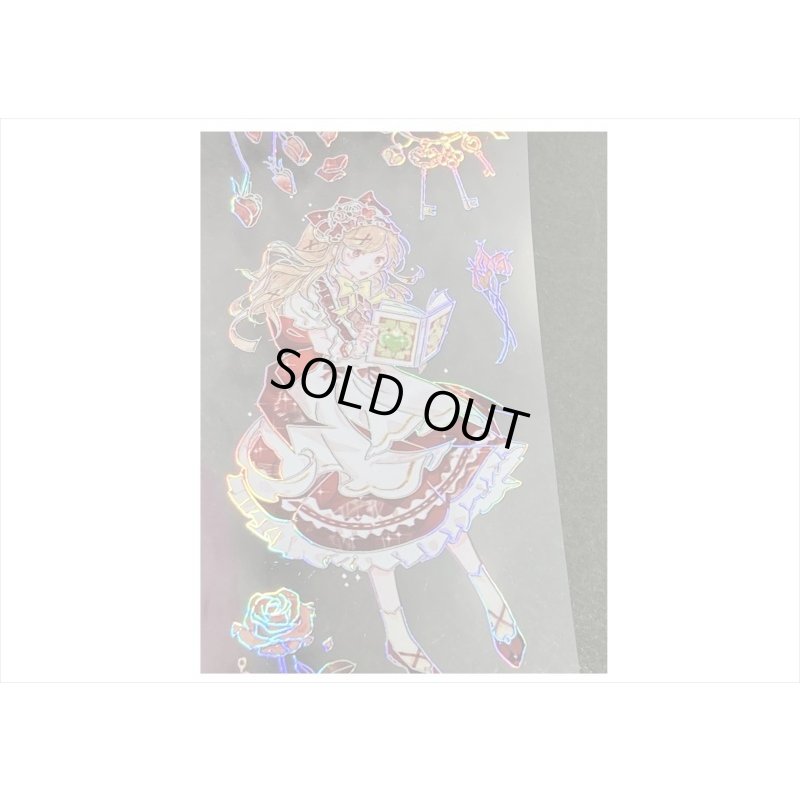 画像4: 薔薇＊シルバーレインボー＊箔押し＊PETテープ＊はく離式＊海外マステ＊クリックポスト不可